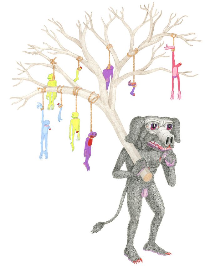 art by Matt Furie //www.chewbakka.com