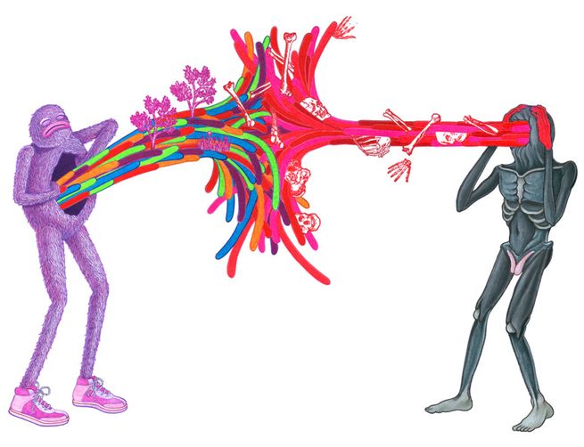 art by Matt Furie //www.chewbakka.com