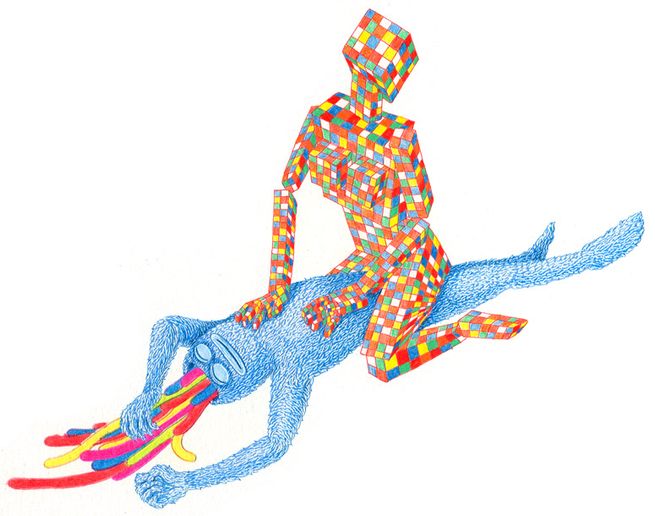 art by Matt Furie //www.chewbakka.com