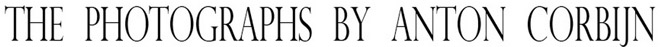 photographs by Anton Corbijn \\ Depeche Mode Strangers Depeche Mode by Anton Corbijn